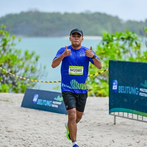 Race photo from Belitung Multisport Festival