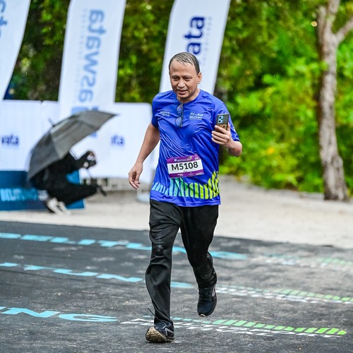 Race photo from Belitung Multisport Festival