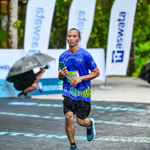 Race photo from Belitung Multisport Festival