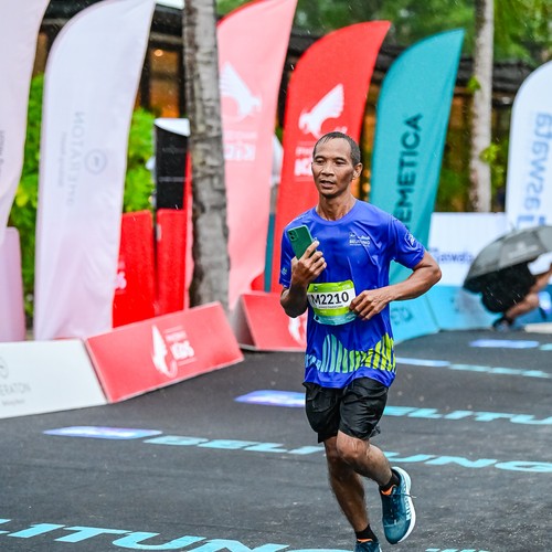 Race photo from Belitung Multisport Festival