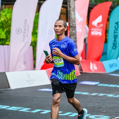 Race photo from Belitung Multisport Festival
