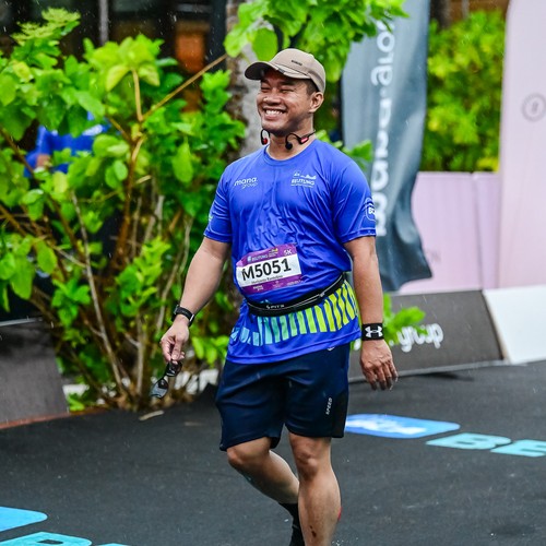 Race photo from Belitung Multisport Festival