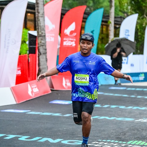 Race photo from Belitung Multisport Festival