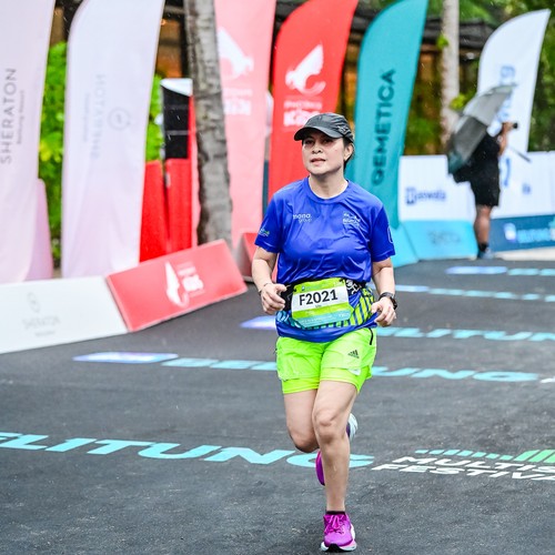 Race photo from Belitung Multisport Festival