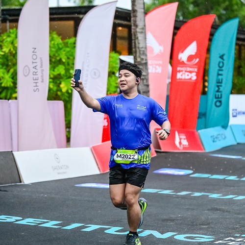 Race photo from Belitung Multisport Festival