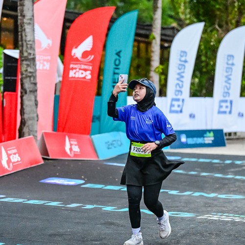 Race photo from Belitung Multisport Festival