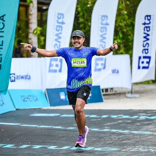 Race photo from Belitung Multisport Festival