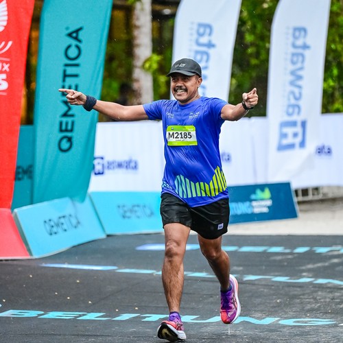 Race photo from Belitung Multisport Festival