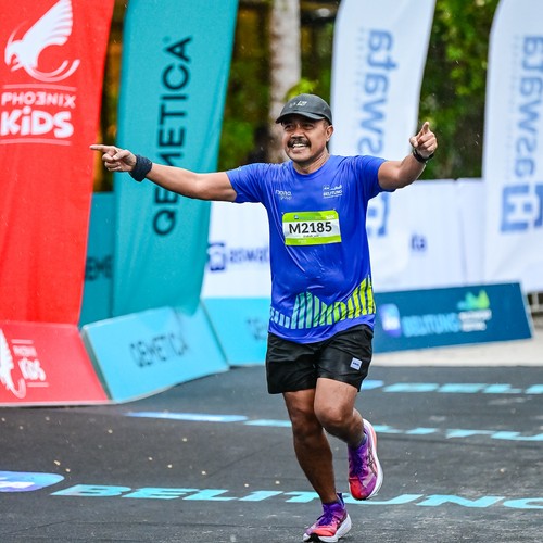 Race photo from Belitung Multisport Festival