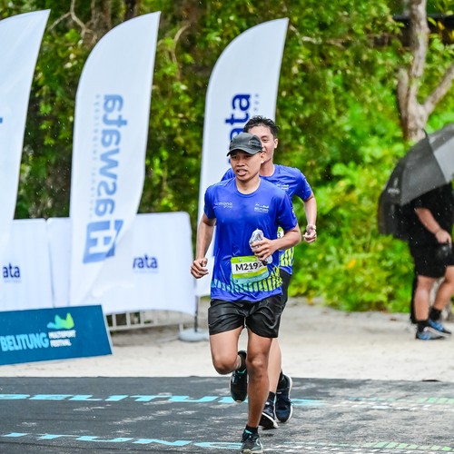 Race photo from Belitung Multisport Festival