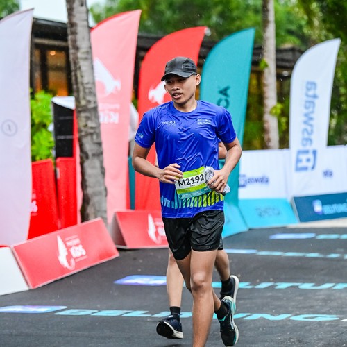Race photo from Belitung Multisport Festival