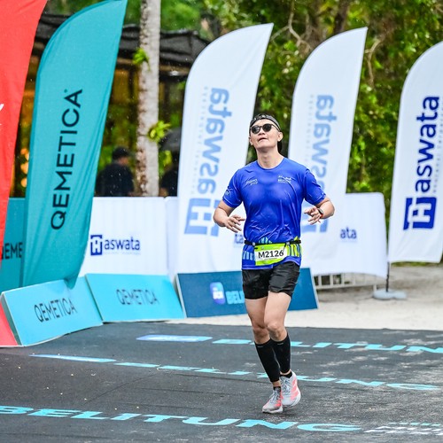 Race photo from Belitung Multisport Festival