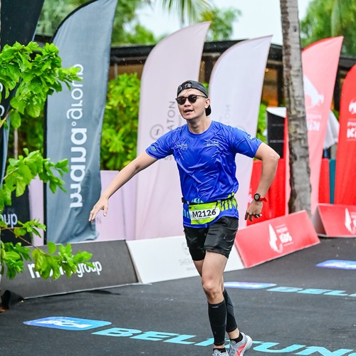 Race photo from Belitung Multisport Festival