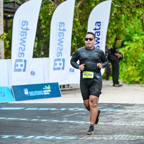 Race photo from Belitung Multisport Festival