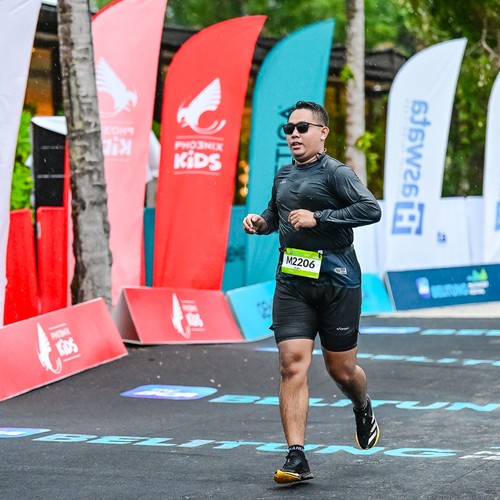 Race photo from Belitung Multisport Festival