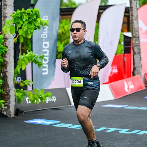 Race photo from Belitung Multisport Festival