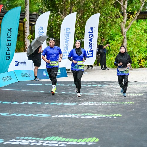 Race photo from Belitung Multisport Festival