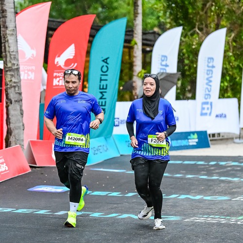 Race photo from Belitung Multisport Festival