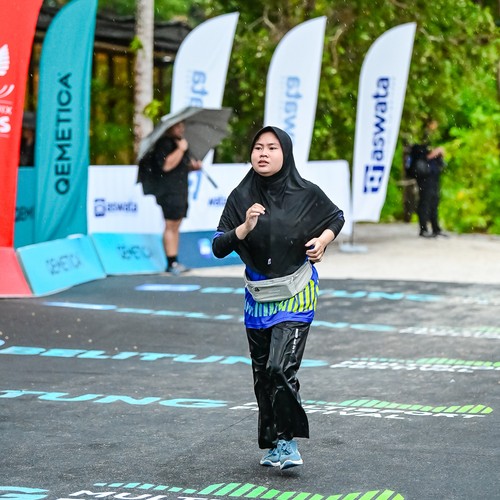 Race photo from Belitung Multisport Festival