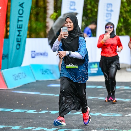Race photo from Belitung Multisport Festival
