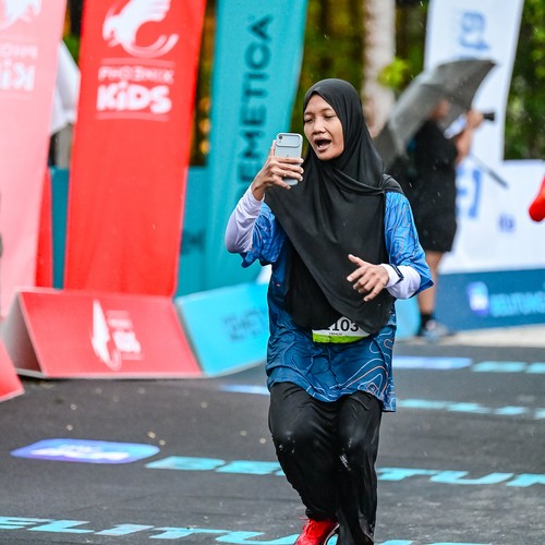 Race photo from Belitung Multisport Festival