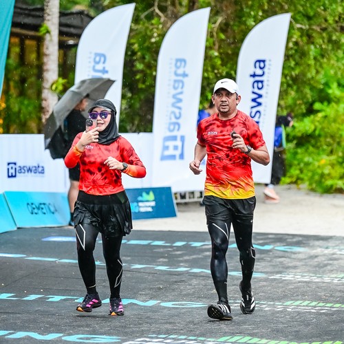 Race photo from Belitung Multisport Festival