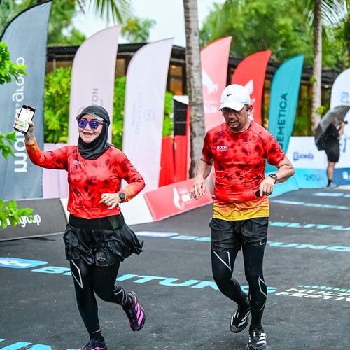Race photo from Belitung Multisport Festival