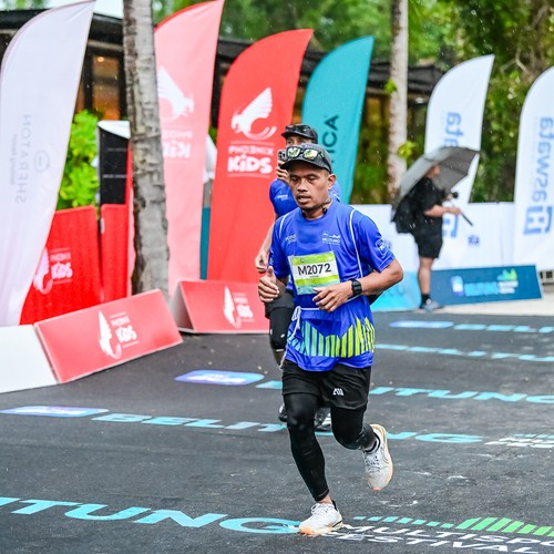 Race photo from Belitung Multisport Festival