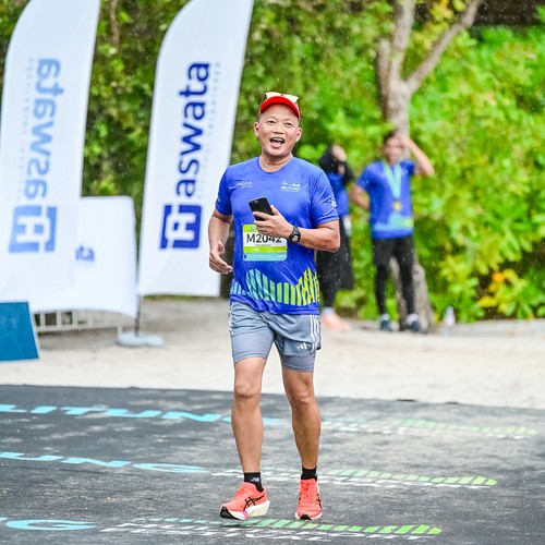 Race photo from Belitung Multisport Festival