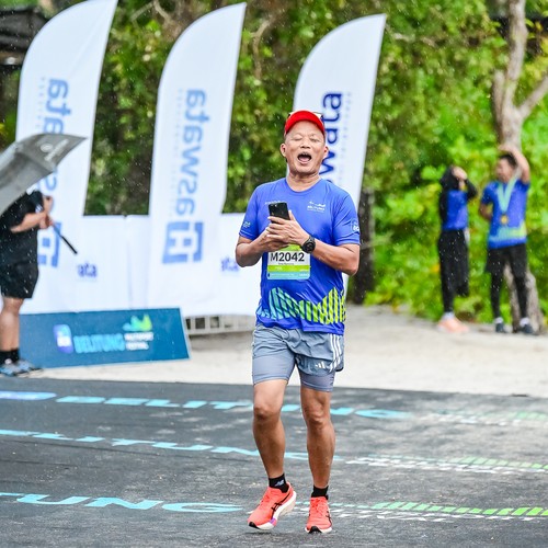 Race photo from Belitung Multisport Festival