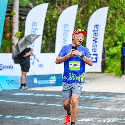 Race photo from Belitung Multisport Festival