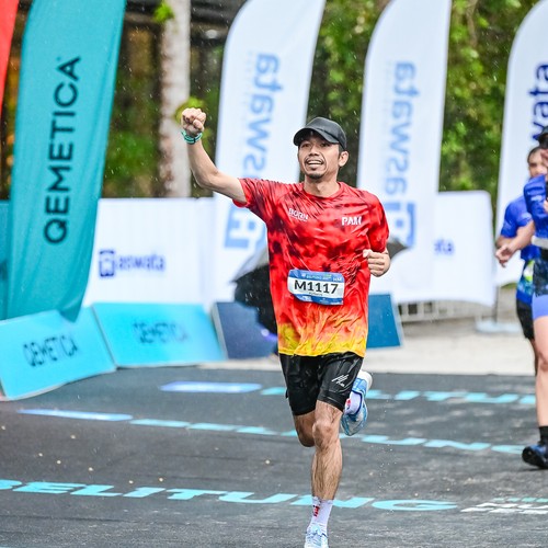 Race photo from Belitung Multisport Festival