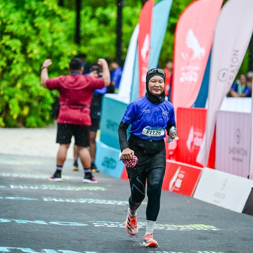 Race photo from Belitung Multisport Festival