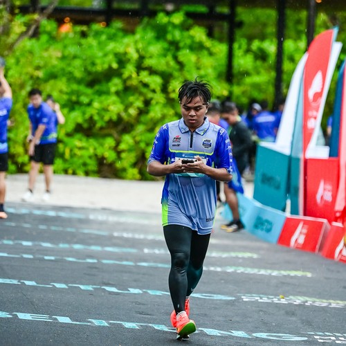 Race photo from Belitung Multisport Festival
