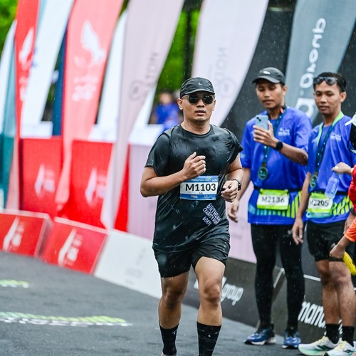 Race photo from Belitung Multisport Festival