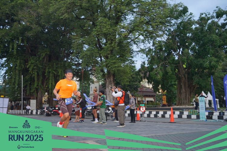 Race photo from Mangkunegaran Run 2025