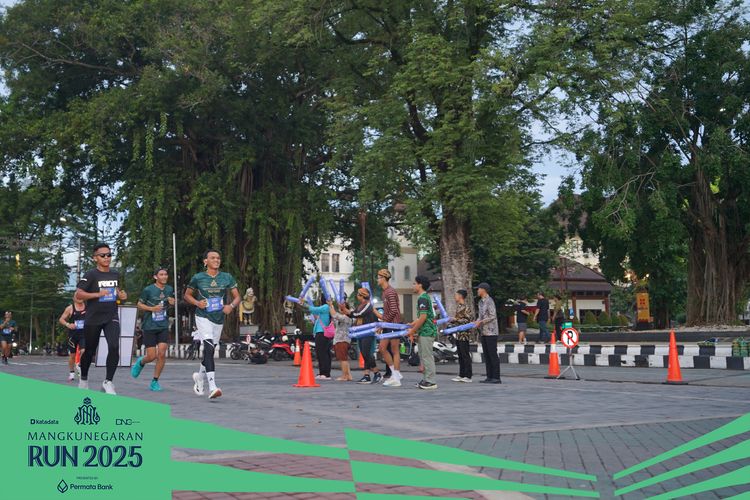 Race photo from Mangkunegaran Run 2025