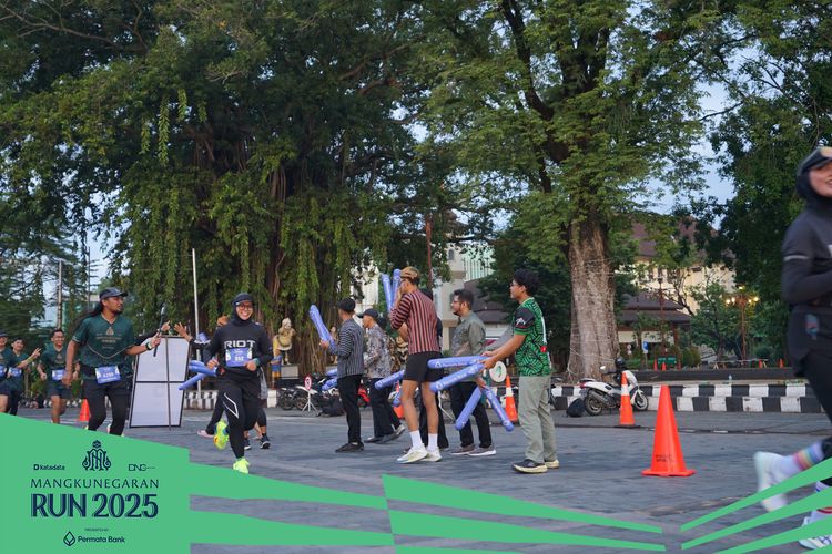 Race photo from Mangkunegaran Run 2025