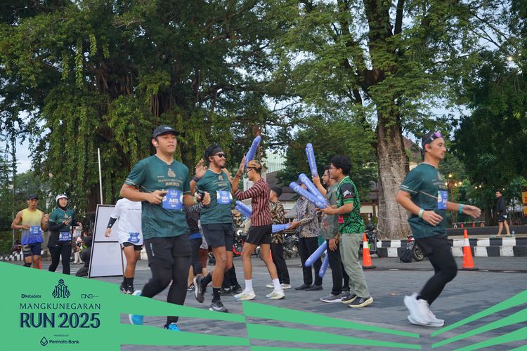 Race photo from Mangkunegaran Run 2025