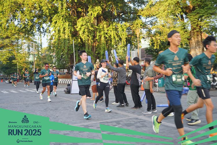 Race photo from Mangkunegaran Run 2025