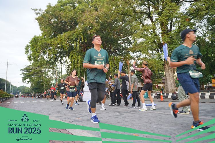 Race photo from Mangkunegaran Run 2025