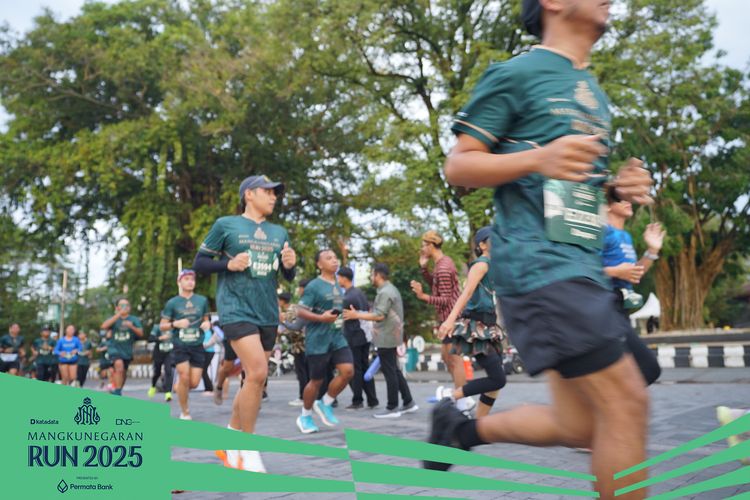 Race photo from Mangkunegaran Run 2025