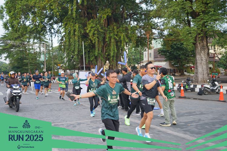 Race photo from Mangkunegaran Run 2025
