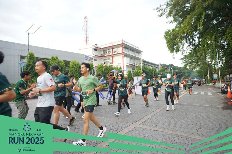 Race photo from Mangkunegaran Run 2025
