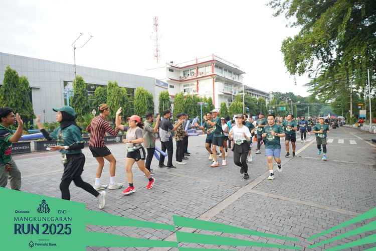Race photo from Mangkunegaran Run 2025