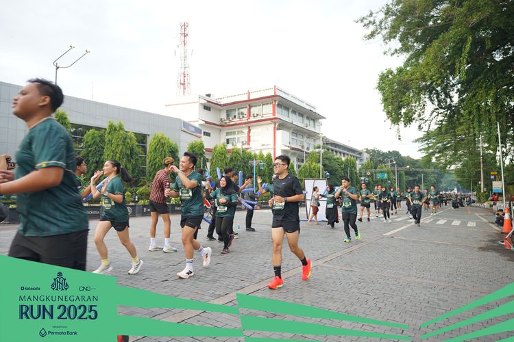 Race photo from Mangkunegaran Run 2025