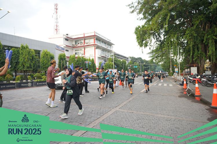 Race photo from Mangkunegaran Run 2025