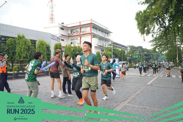 Race photo from Mangkunegaran Run 2025