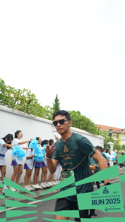 Race photo from Mangkunegaran Run 2025