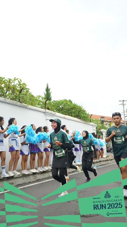 Race photo from Mangkunegaran Run 2025